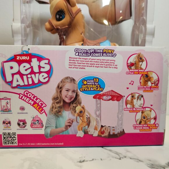 Pets Alive My Magical Pony & Stable Robotic Pet Figure - Picture 7 of 8